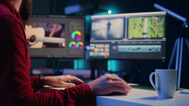 Graphic Designer and Video Editor role visual